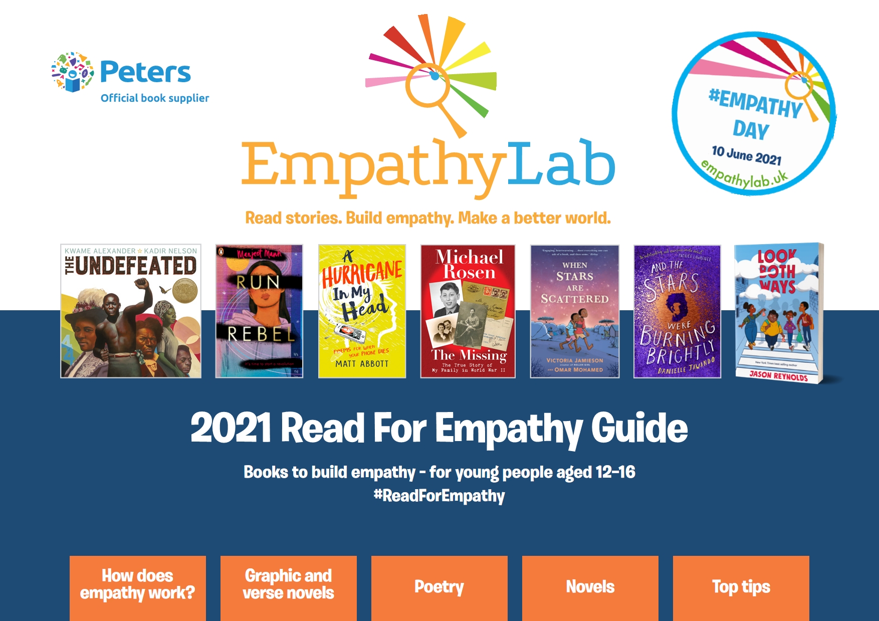 2021 EmpathyLab Read for Empathy Guide - Secondary