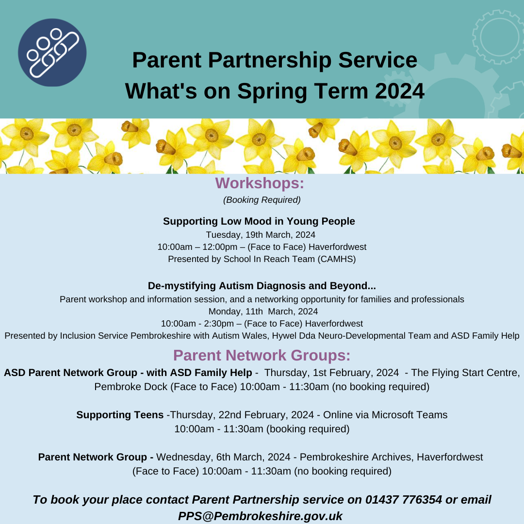 What's on Spring Term 2024